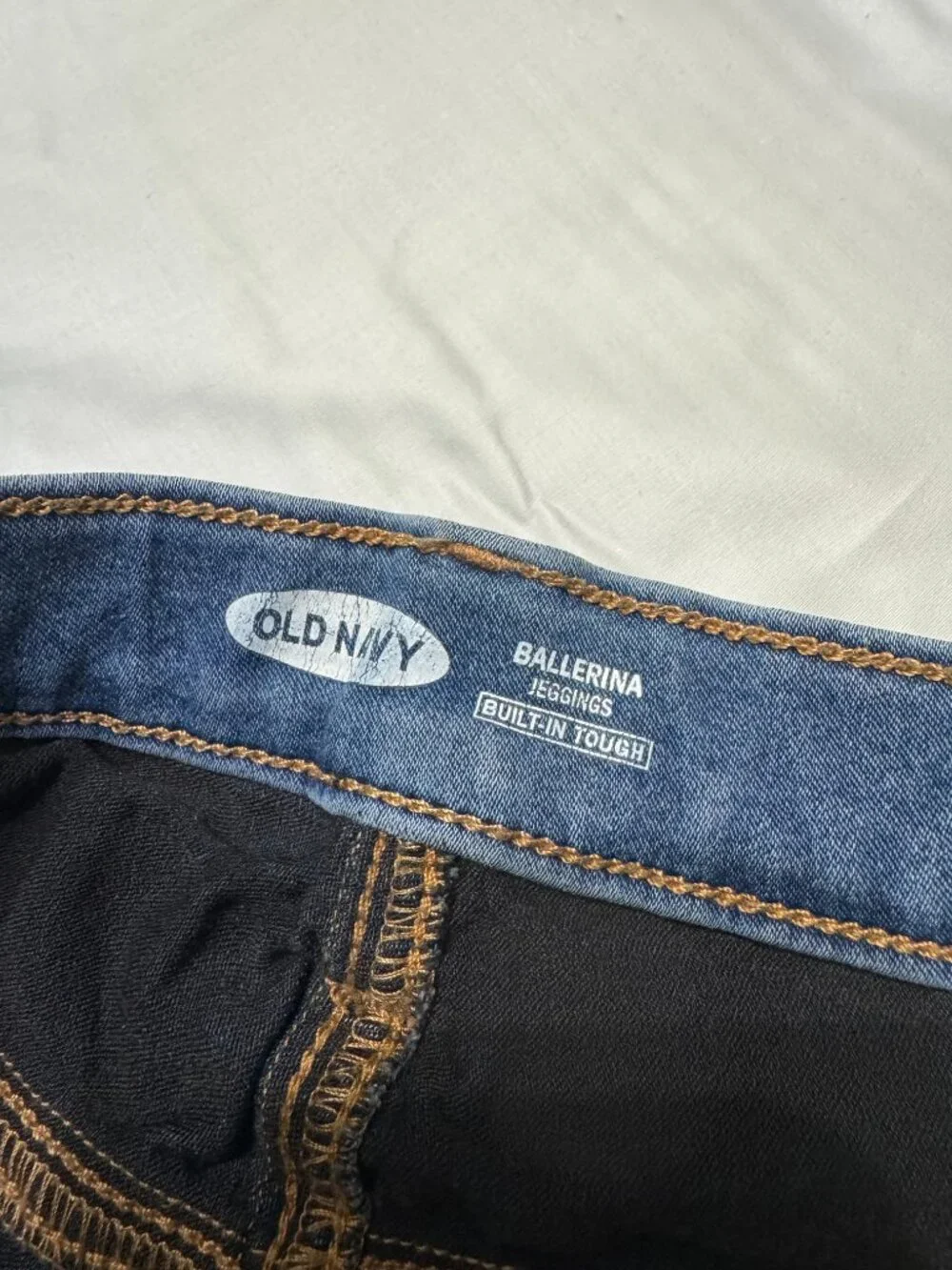 Old Navy Blue Ballerina Jeggings Girls 14